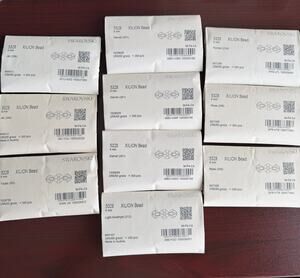 10 SEALED Genuine Swarovski Crystal Factory Packs, 6mm 5328 Bicone 3,600 Beads